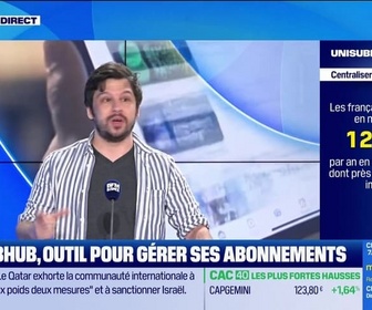 Replay Good Morning Business - Le Pitch : UniSubHub aide à rationaliser ses abonnements - 15/09