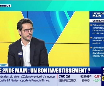Replay Tout pour investir - Le coffre-fort : Luxe de seconde main, un bon investissement ? - 11/02