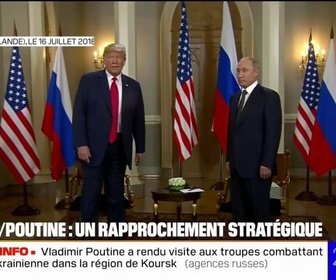 Replay 20H BFM - Entre Donald Trump et Vladimir Poutine, un rapprochement stratégique