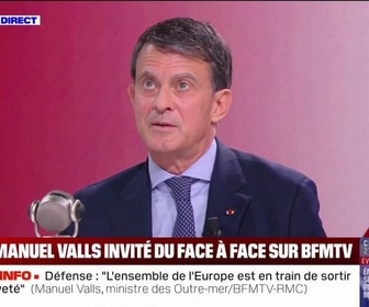 Replay Face à Face - Syrie: Manuel Valls se dit inquiet du sort des Alaouites et des Chrétiens d'Orient