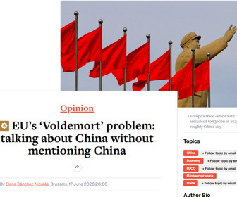 Replay Dans la presse - Déficit commercial européen : La Chine, c'est Voldemort