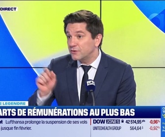 Replay Good Morning Business - Les off de Legendre : Les écarts de rémunérations au plus bas - 24/10