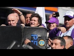 Replay Des pierres lancées sur le président argentin Milei lors d'un rassemblement à Buenos Aires