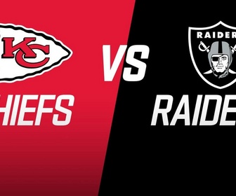 Replay Les résumés NFL - Week 12 : Kansas City Chiefs @ Las Vegas Raiders