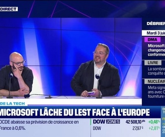 Replay Tech & Co, la quotidienne - DMA : Microsoft lâche du lest face à l'Europe - 03/06