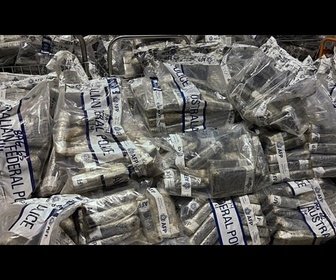 Replay La police australienne saisit près de 3 tonnes de cocaïne, un record historique
