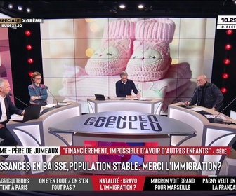 Replay Les Grandes Gueules - Plus de décès que de naissances mais une population qui augmente. Merci l'immigration ?