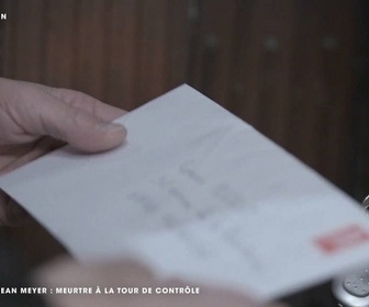 Replay Au cœur du crime - Jean Meyer : meurtre à la tour de contrôle