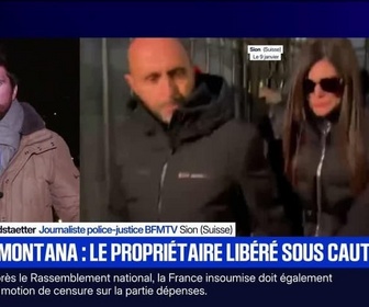 Replay BFM Grand Soir - Crans-Montana : le propriétaire libéré sous caution - 23/01