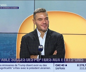 Replay Good Morning Business - La tribune éco : L'incroyable succès des peptides aux États-Unis - 07/09