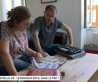 Replay Un jour, un doc - Nouvelle vie : le bonheur est-il dans le pré ? (1/2)