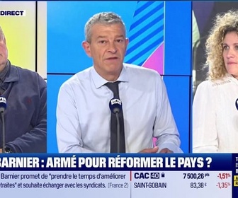 Replay Le débat - Nicolas Doze face à Jean-Marc Daniel : Gouvernement Barnier, armé pour réformer le pays ? - 23/09