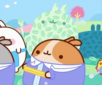 Replay Molang - Une girafe a versailles