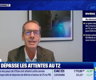 Replay BFM Bourse - USA Today : Nvidia / ETF, les 5 000 mds $ de capitalisation atteignables dans les 6 mois ?, par John Plassard - 28/08