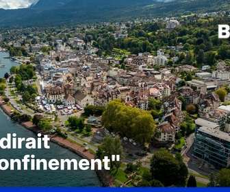 Replay ROBIN DE BFM - Évian-les-Bains se prépare à accueillir le sommet du G7 dans une ville… déserte
