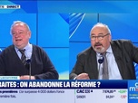 Replay Good Morning Business - Emmanuel Lechypre face à Jean-Marc Daniel : Retraites, on abandonne la réforme ? - 08/10