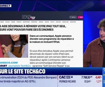 Replay Tech & Co, la quotidienne - À lire sur le site Tech&Co : Réparer soi-même son iPad, c'est bientôt possible ! Par Théotim Raguet - 28/05