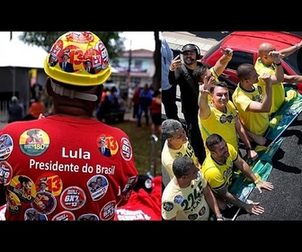 Replay À une semaine de la présidentielle au Brésil, Lula et Flávio Bolsonaro font campagne sur le terrain