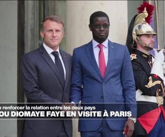 Replay Journal de l'Afrique - Macron et Diomaye Faye disent leur volonté de renforcer la relation France - Sénégal
