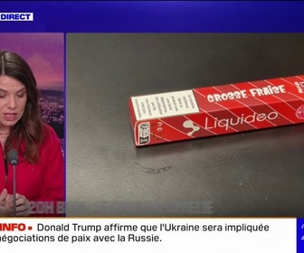 Replay 20H BFM - LE CHOIX D'AMÉLIE - Puffs: le parlement approuve l'interdiction des cigarettes électroniques jetables