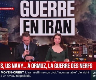 Replay Les émissions spéciales - Édition Spéciale - Guerre au Moyen-Orient : bloquer la mer Rouge ? L'Iran durcit le ton - 15/04