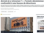Replay Dans la presse - Déserteurs ukrainiens : sur la ligne de front, un huis clos à devenir fou