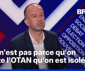 Replay BFM Politique - Groenland, Olivier Faure, budget... L'interview de Manuel Bompard
