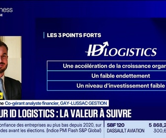 Replay BFM Bourse - Valeur ajoutée : Ils apprécient ID Logistics - 23/10