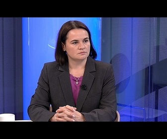 Replay La Russie teste jusqu'où elle peut aller avant une réaction de l'UE, selon Tikhanovskaïa