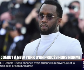 Replay 20H BFM - LE DOSSIER DU 20H - P. Diddy: le début d'un procès hors norme à New York