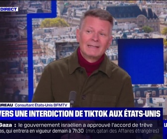 Replay Le Live BFM - Vers une interdiction de TikTok aux États-Unis - 18/01