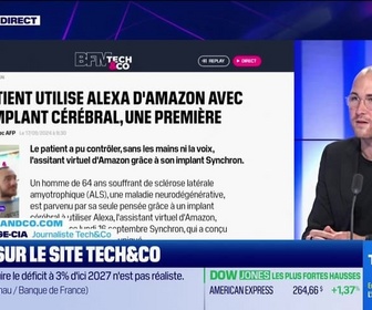 Replay Tech & Co, la quotidienne - À lire sur le site Tech&Co : Un patient utilise Alexa d'Amazon avec son implant cérébral, une première, par Pierre Berge-Cia - 17/09