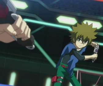 Replay Beyblade Burst - Marteau Colossus Twin Noctemis