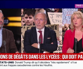 Replay Fauvelle Week-end - 30 millions de dégâts dans les lycées : qui doit payer ? - 10/10