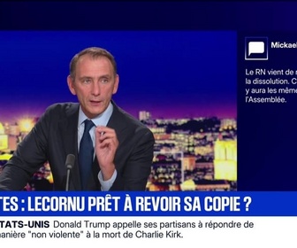 Replay BFM Grand Soir - Le Pen à Macron : La rupture ou la censure - 11/09