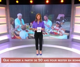 Replay De la terre à l'assiette - Que manger à partir de 50 ans pour rester en bonne santé ?