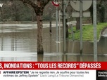 Replay 20H BFM - Communes inondées, circulation en bateau dans les rues…. Les images des crues