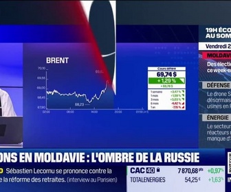 Replay Le 19h Eco - Moldavie : élections sous influence russe