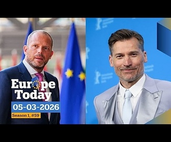 Replay Guerre en Iran: le ministre belge de la Défense et l'acteur N. Coster-Waldau au micro d'Euronews