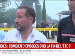 Replay BFM Première - Incendie dans les Landes: 1.100 hectares brûlés, la surface doublée depuis hier