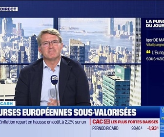 Replay BFM Bourse - La bourse cash : L'Europe demeure sous-valorisée - 29/08