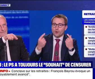 Replay BFM Story - Story 3 : Âge/retraites, une avancée décisive, Bayrou - 26/06