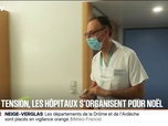 Replay BFM Première - Grippe: sous tension, les hôpitaux s'organisent pour Noël