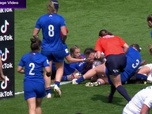 Replay Tournoi des Six Nations de Rugby - Journée 5 : essai de pénalité pour l'Angleterre qui valide déjà le bonus offensif