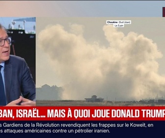 Replay BFM Première - Négociations qui durent avec l'Iran: à quoi joue Donald Trump ?