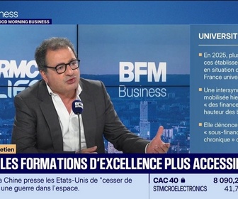 Replay Good Morning Business - El Mouhoub Mouhoud (Université PSL) : Université, le débat autour des frais d'inscription - 16/09