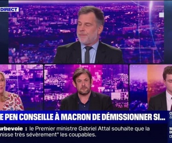 Replay Le 90 minutes - Le Pen conseille à Macron de démissionner si ... - 21/06