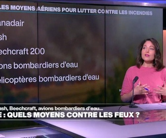 Replay Info éco - De quels moyens matériels dispose la France pour lutter contre les incendies ?