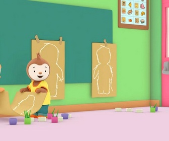 Replay T'Choupi à l'école - T'choupi tout plat
