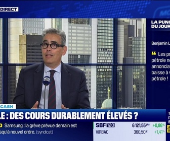 Replay BFM Bourse - La bourse cash : Les prix à terme du pétrole ne sont pas annonciateurs d'une baisse à venir des prix du pétrole. - 20/05